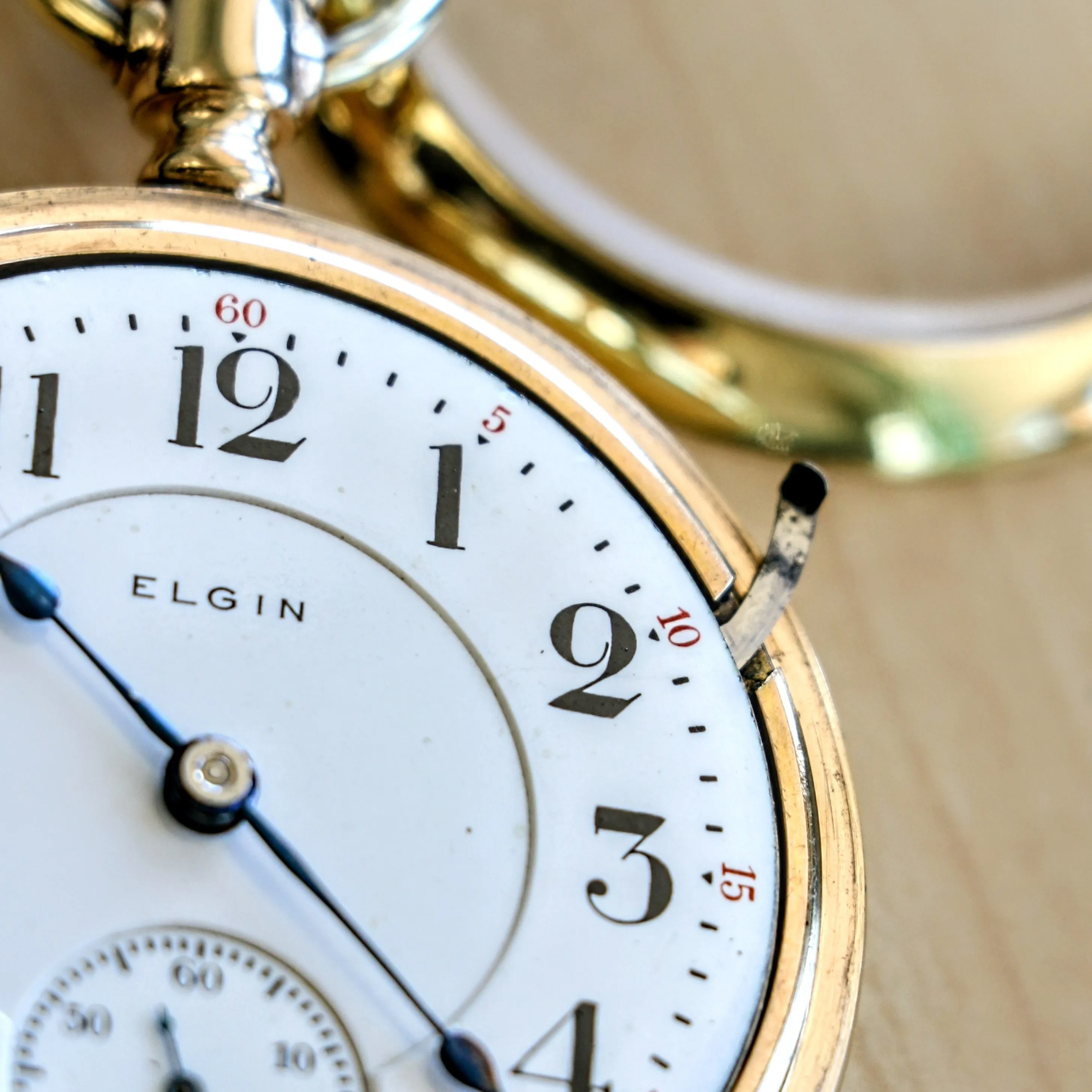 1905 ELGIN Pocket Watch 18s 21 Jewels Railroad Grade No. 349 Vintage U.S.A. Made