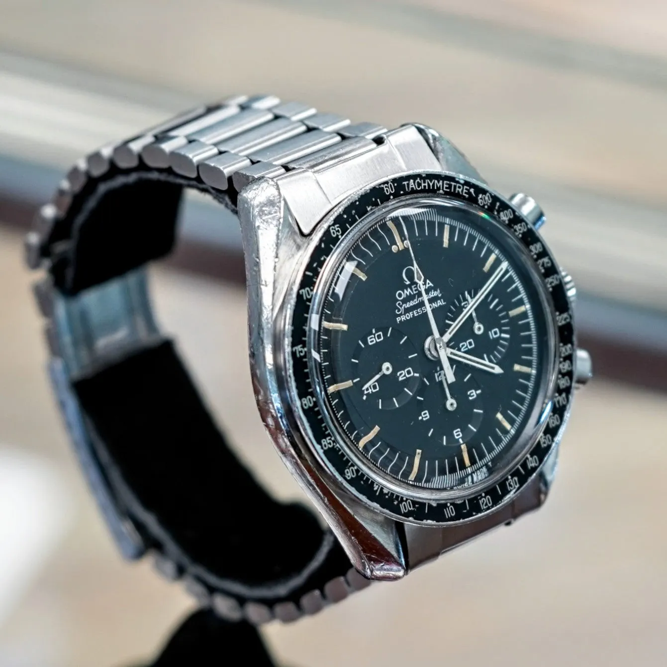 1973 OMEGA Speedmaster Professional Watch Ref. 145.022 Cal. 861 "THE FIRST WATCH WORN ON THE MOON"