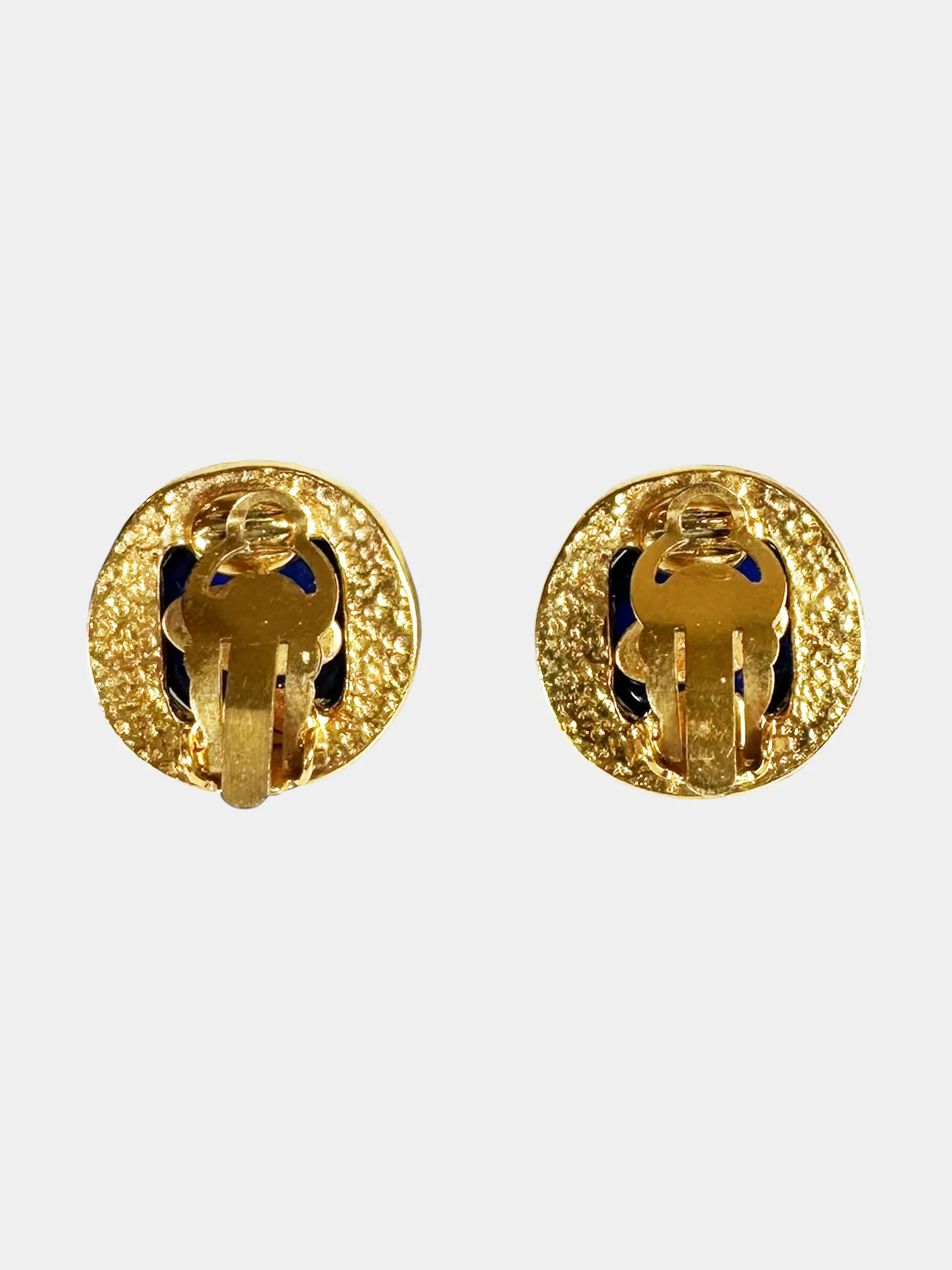 1994 Gripoix Glass Clip-On Earrings