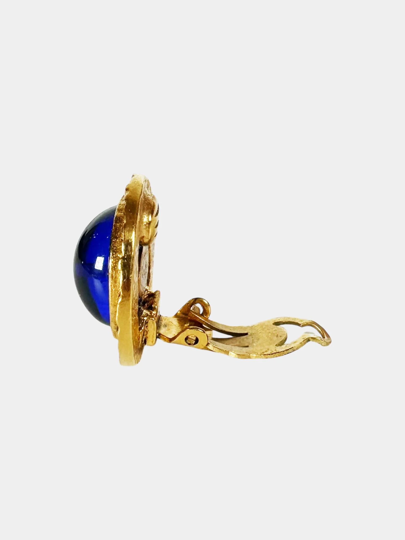 1994 Gripoix Glass Clip-On Earrings
