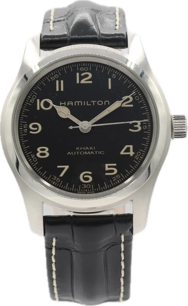42mm Hamilton H70605731 "Murph" Men's Automatic Wristwatch H-10 Swiss Steel