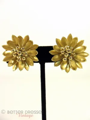 50s Coro Clip-On Earrings