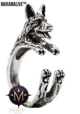 Adjustable Cute Dog Fashion Animal Ring
