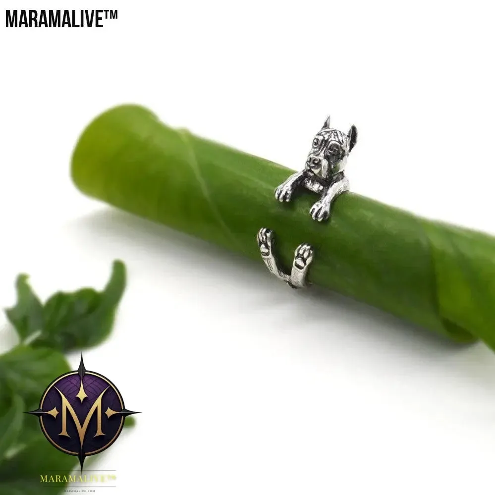 Adjustable Cute Dog Fashion Animal Ring