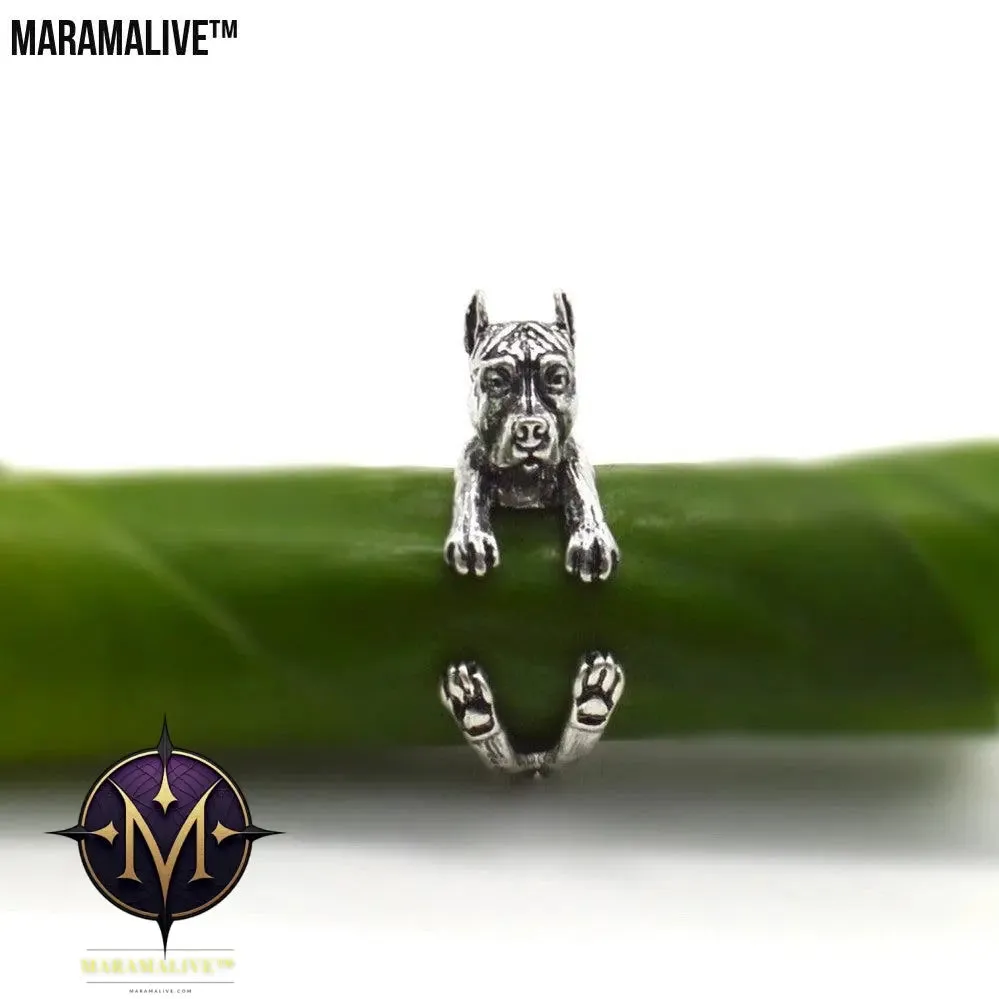 Adjustable Cute Dog Fashion Animal Ring