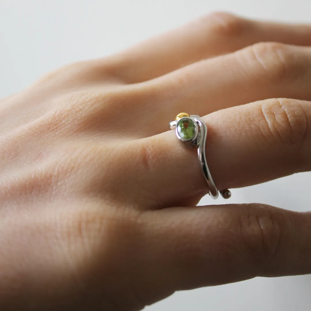 Adjustable Heartbeat Ring
