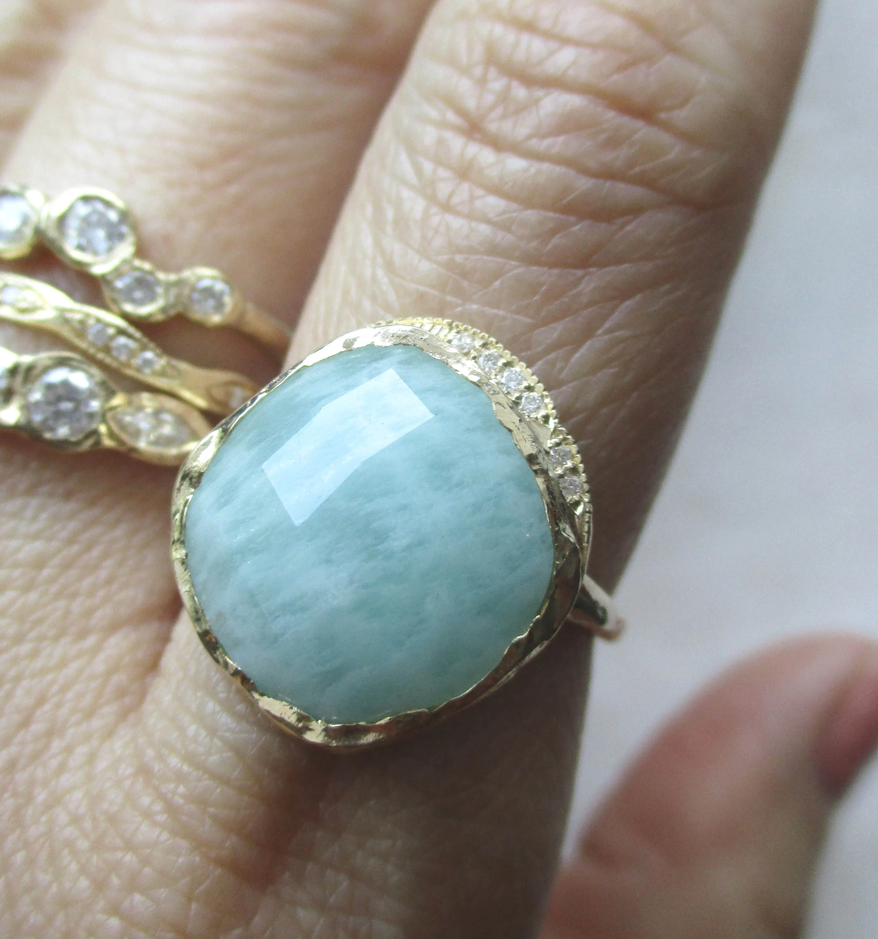 Amazonite Cove Ring