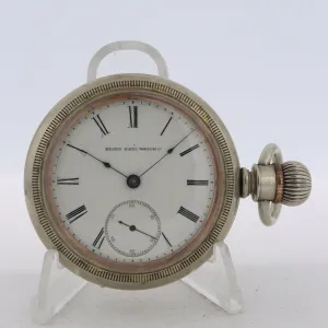 Antique 18s 1885 Elgin GM Wheeler 15 Jewel Hunter Config. Pocket Watch 82 USA