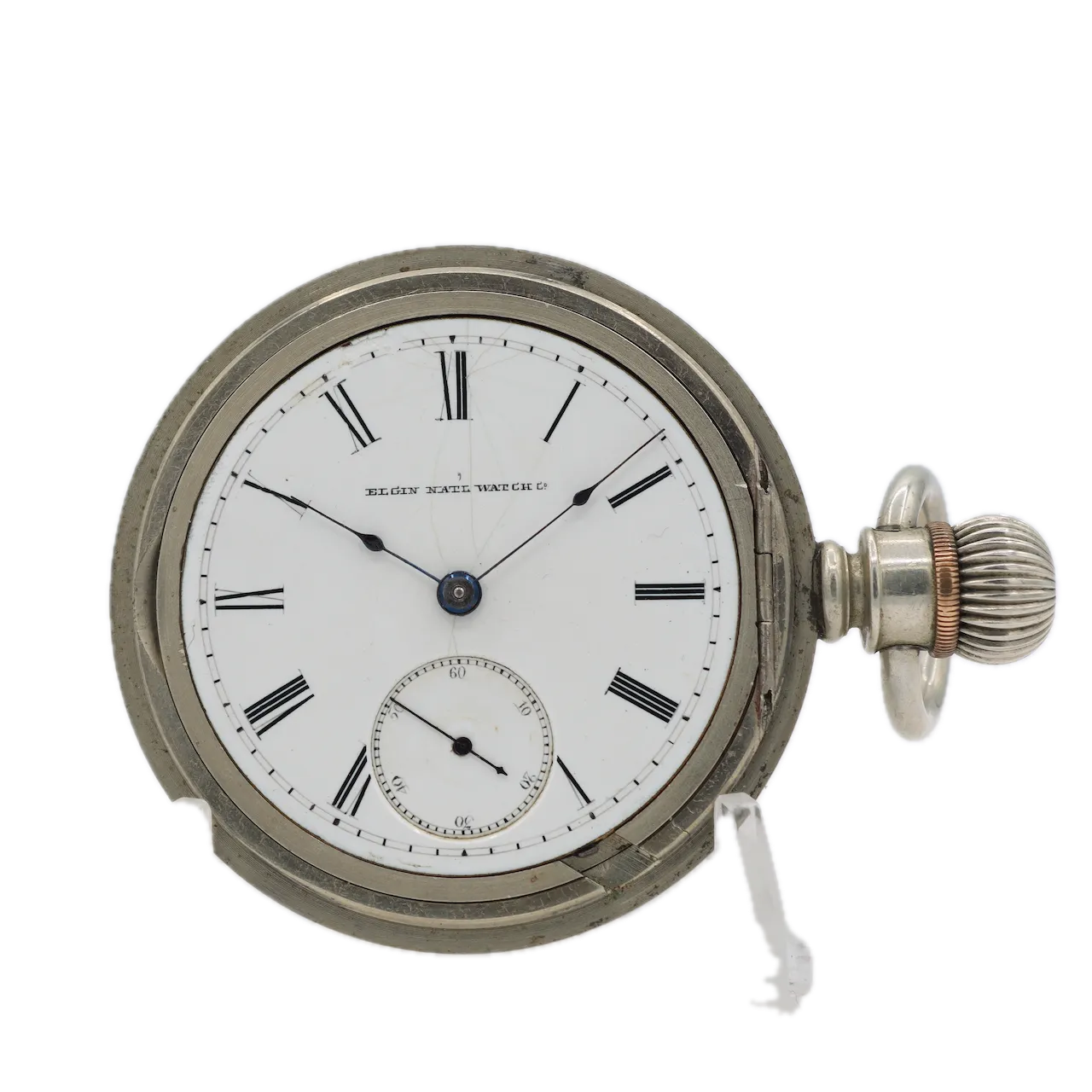 Antique 18s 1885 Elgin GM Wheeler 15 Jewel Hunter Config. Pocket Watch 82 USA