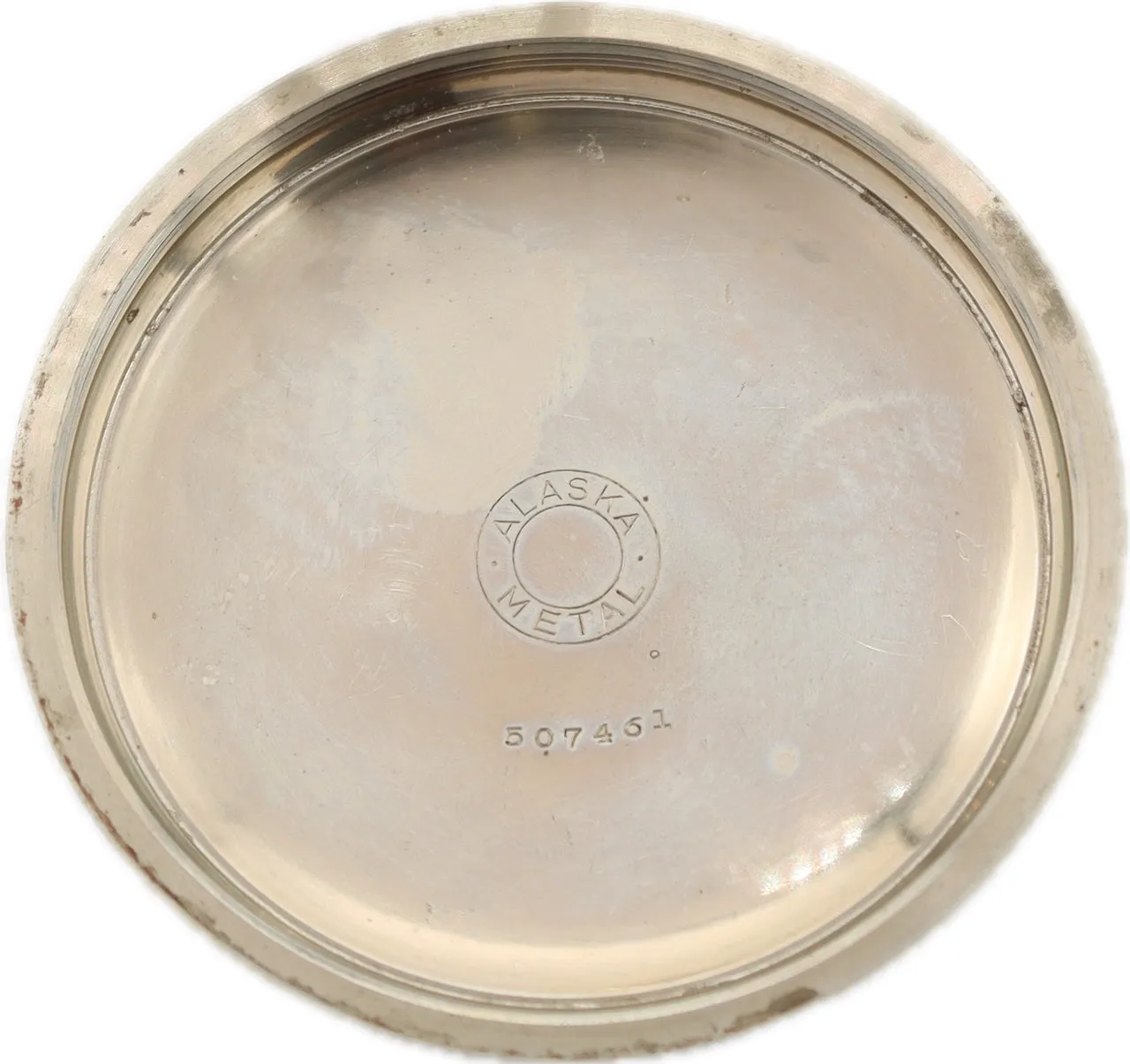 Antique 18S Elgin Coin Edge Mechanical Open Face Pocket Watch Grade 74 Nickel