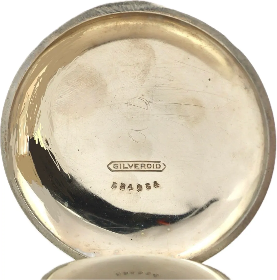 Antique 18S Elgin H.Z. Culver Key Wind Open Face Pocket Watch 62 Silveroid