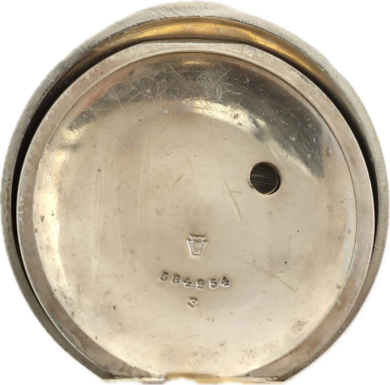 Antique 18S Elgin H.Z. Culver Key Wind Open Face Pocket Watch 62 Silveroid