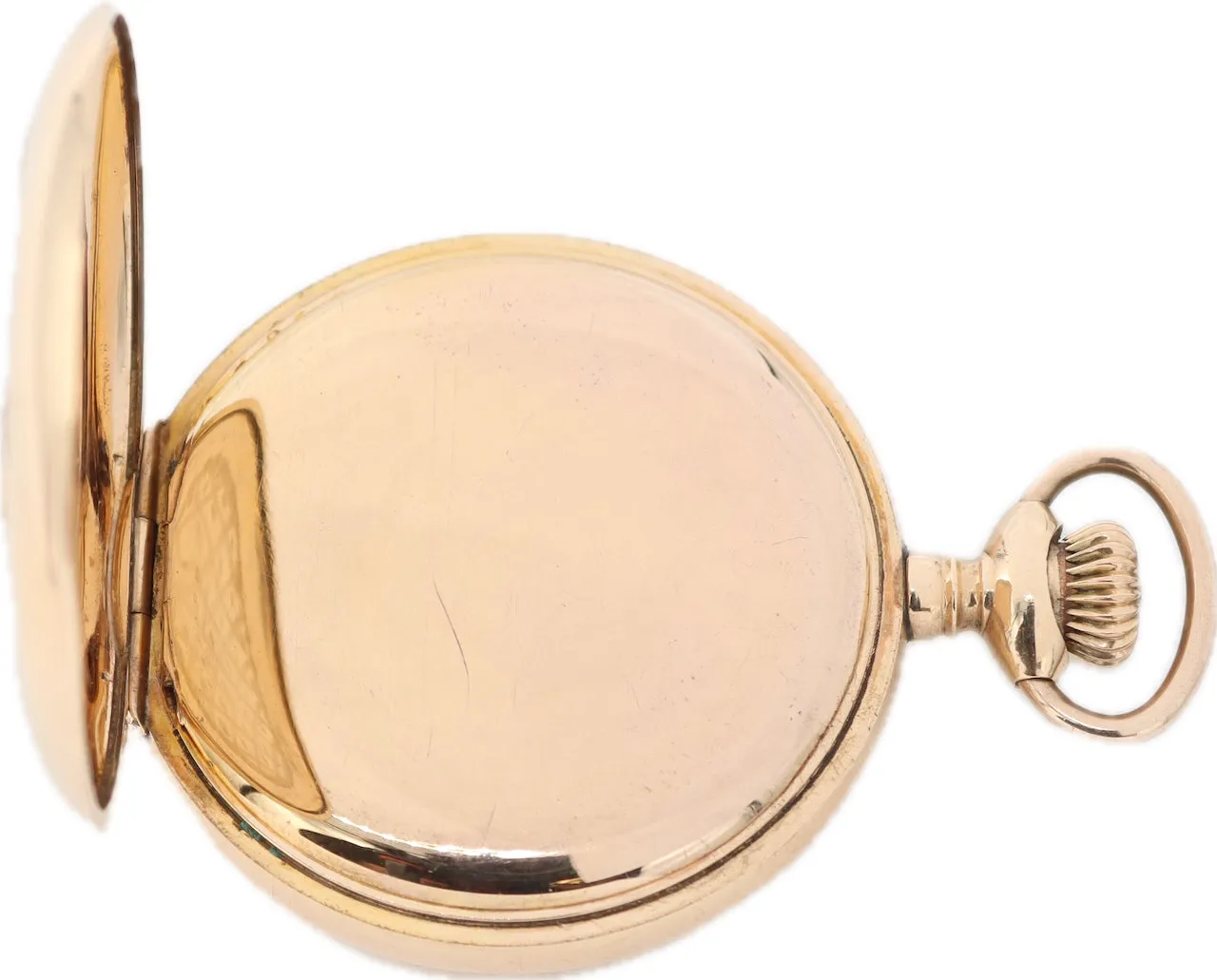 Antique 6S Elgin Tricolor Gold & Multicolor Dial Pocket Watch 231 Gold Filled