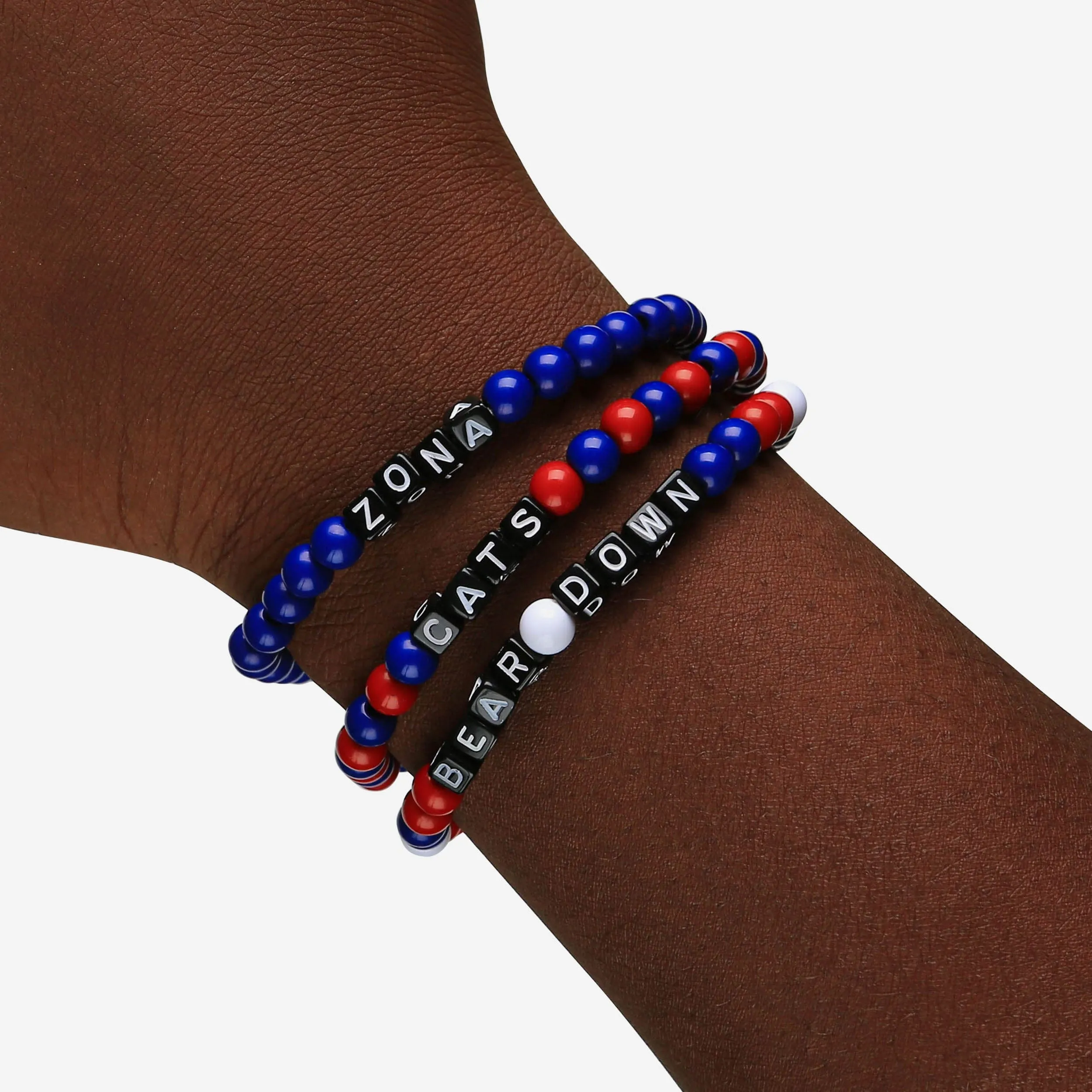 Arizona Wildcats 3 Pack Beaded Friendship Bracelet