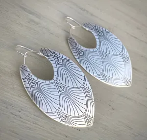 Art Deco Drop Earrings~