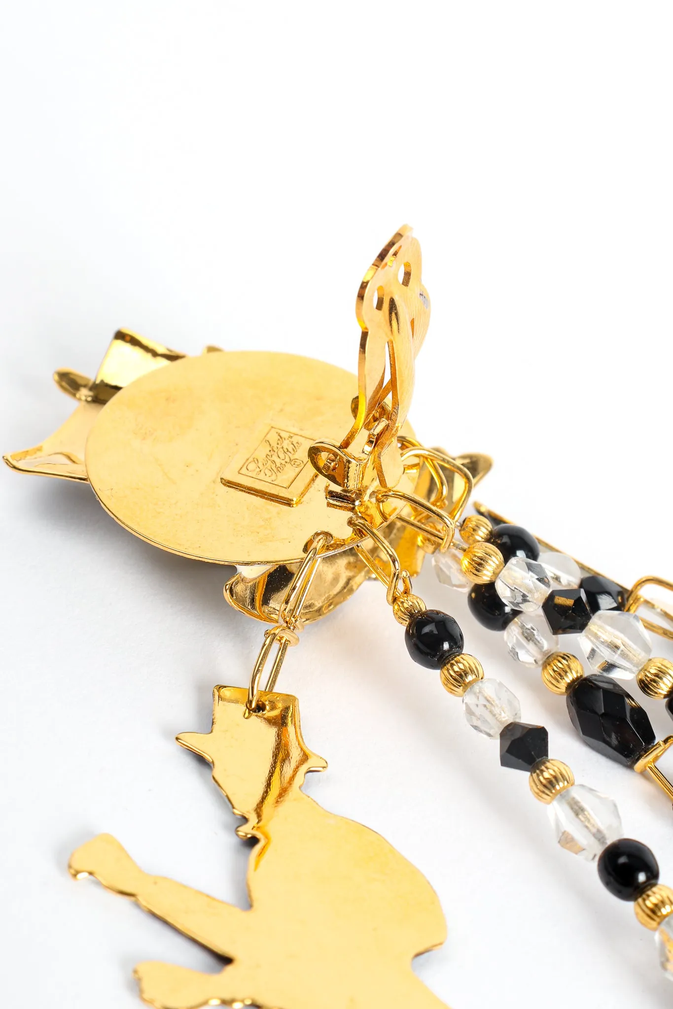 Art Deco Golden Age Nightclub Earrings