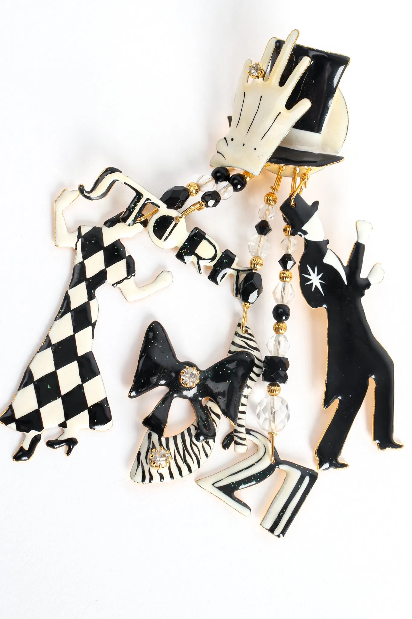 Art Deco Golden Age Nightclub Earrings