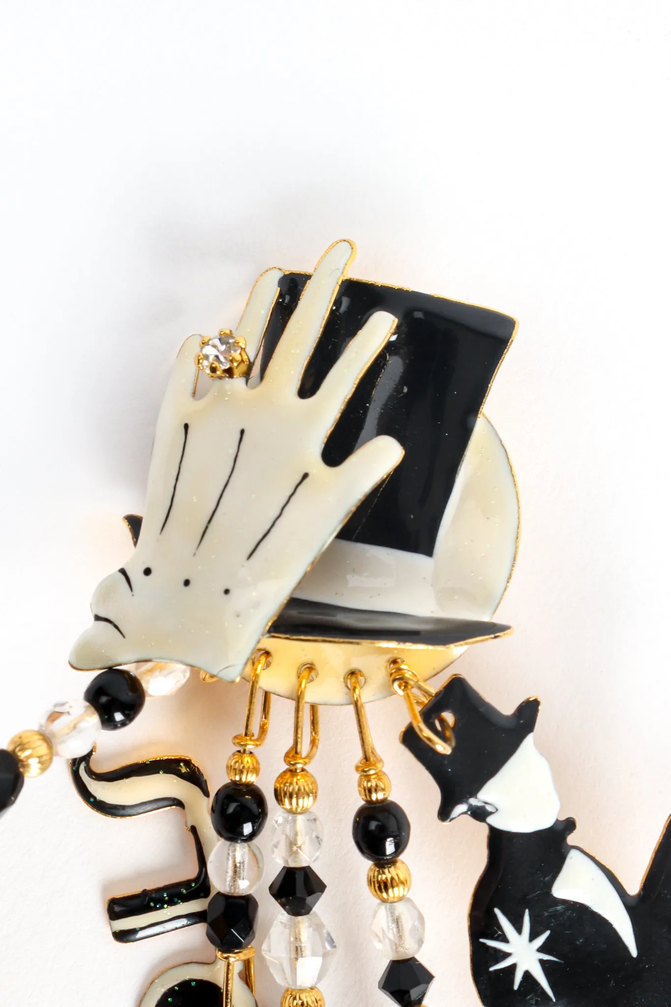 Art Deco Golden Age Nightclub Earrings