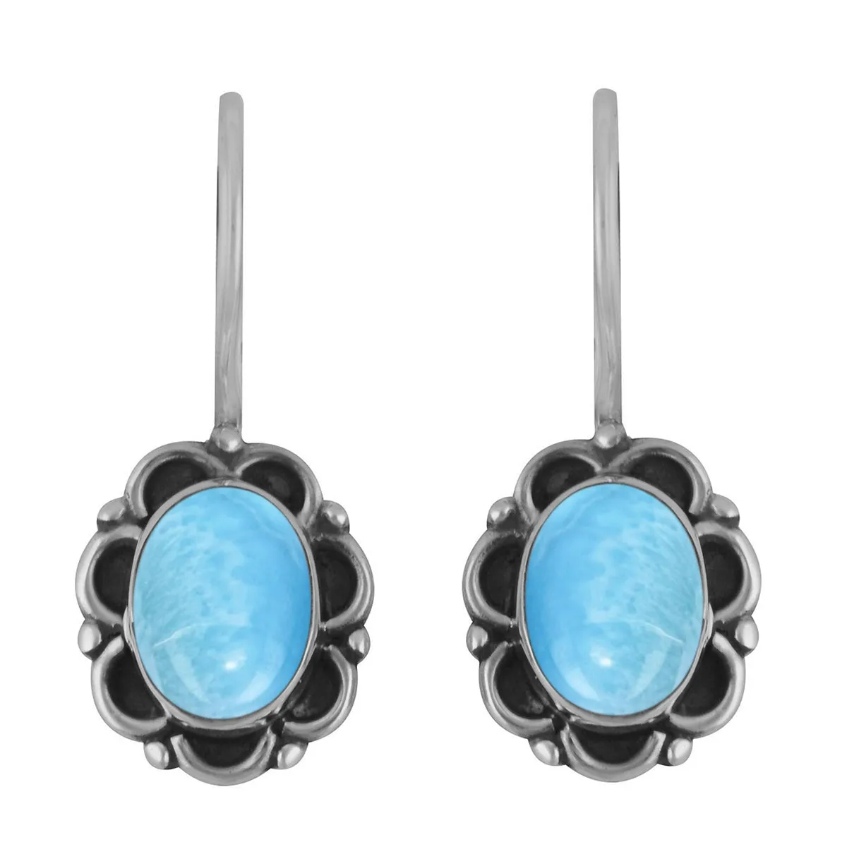 Art Deco Multi Choice Gemstone 925 Sterling Silver Earring