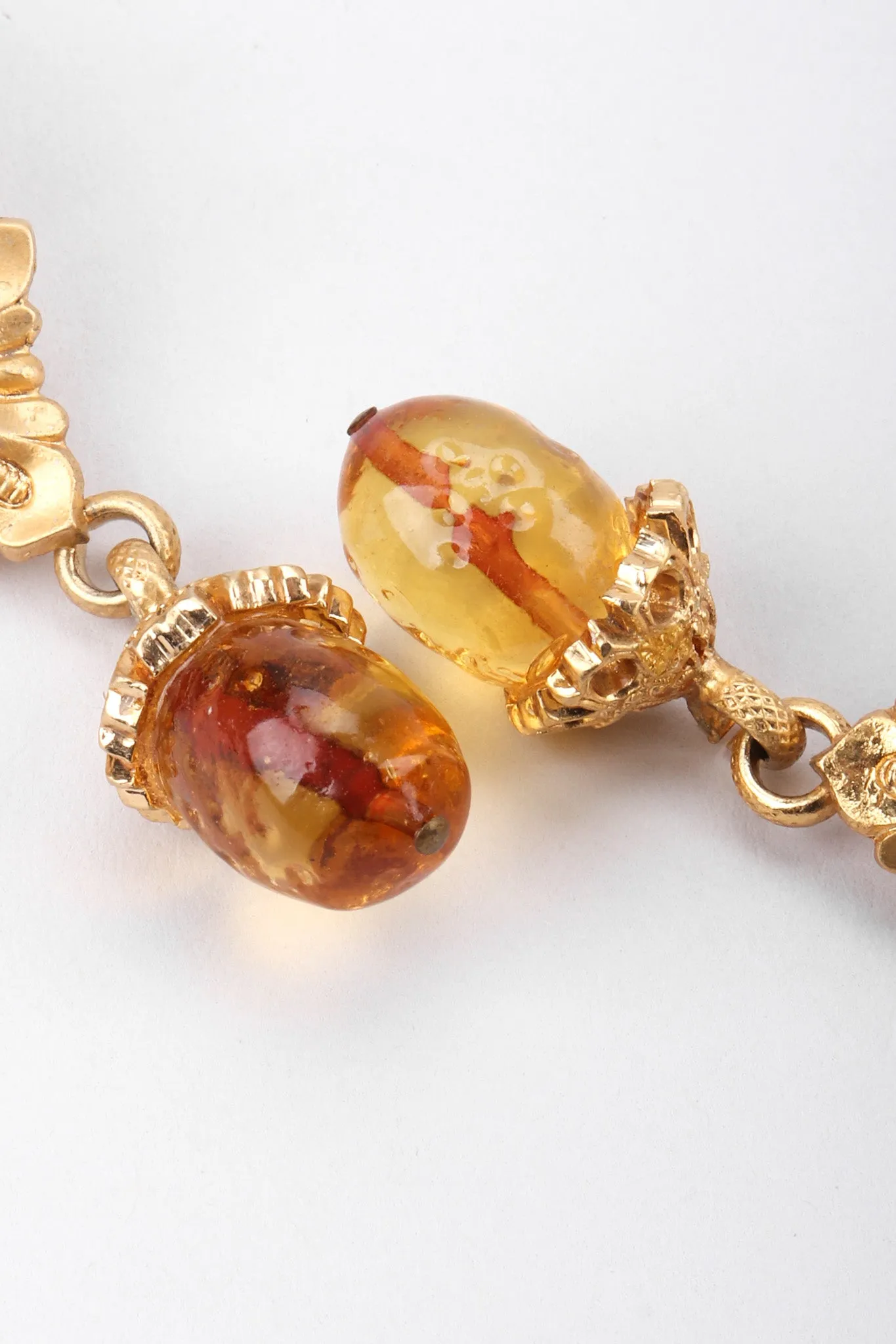 Baroque Relief Portrait Earrings