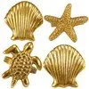 Beach Napkin Rings Set of 4