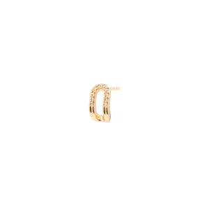 BELUGA Oblong Diamond Earring