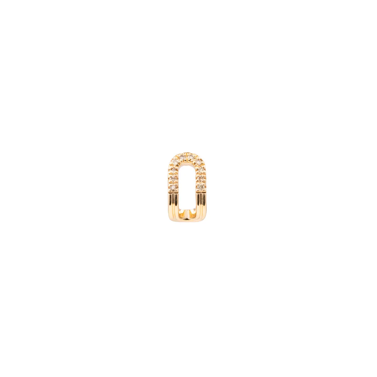 BELUGA Oblong Diamond Earring