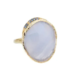 Blue Lace Agate Hidden Cove Ring