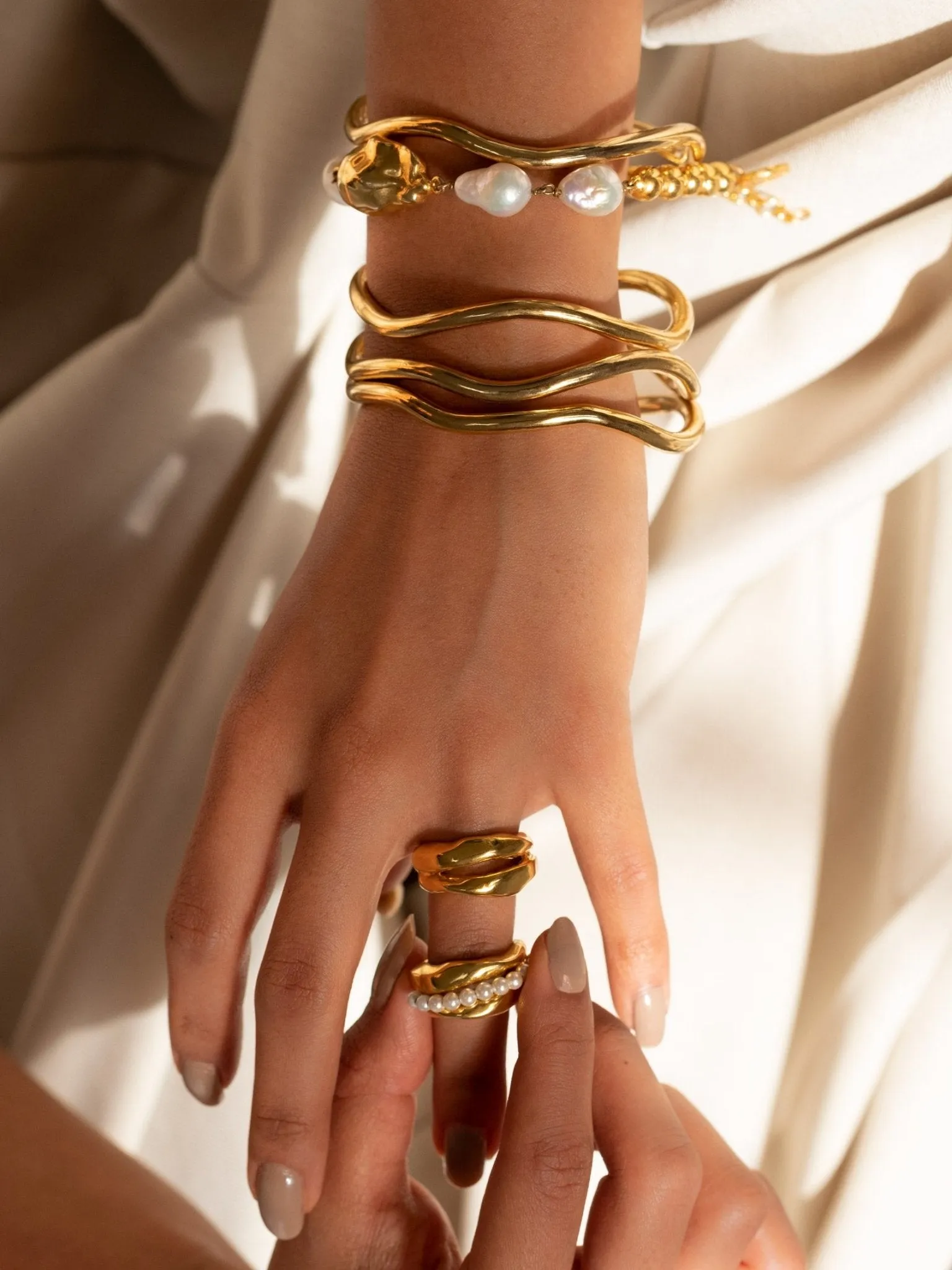Bora Bora Stack Rings