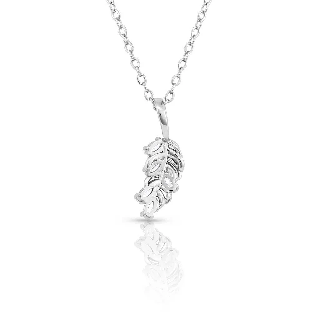 Bridgerton Feather Necklace