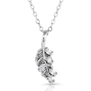 Bridgerton Feather Necklace