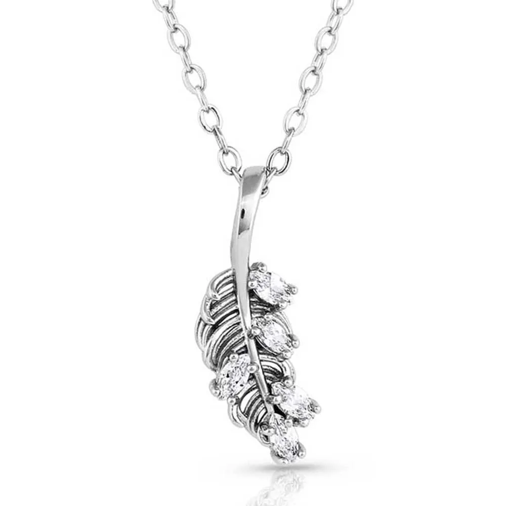 Bridgerton Feather Necklace