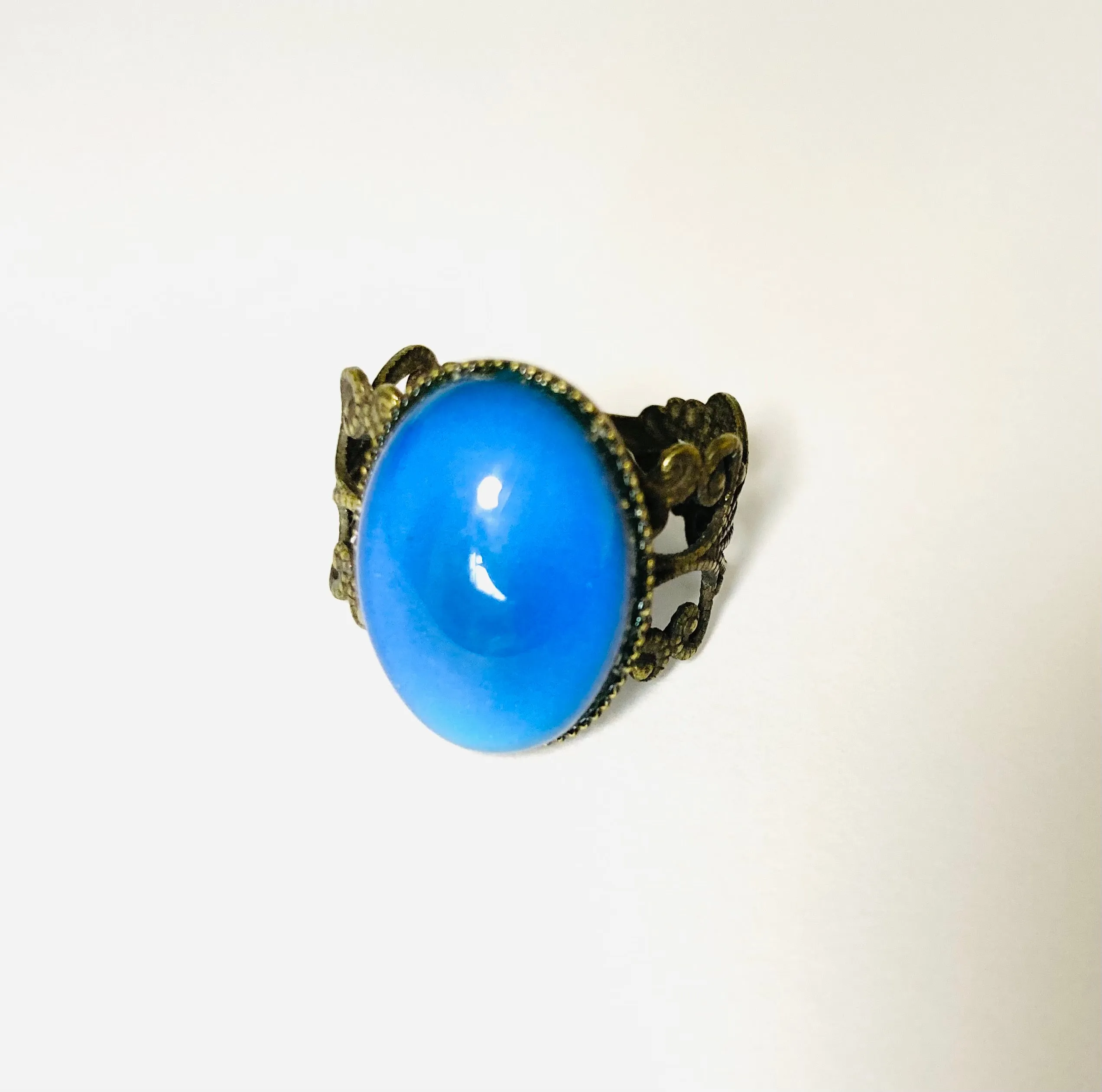 Bronzed Brass Mood Ring