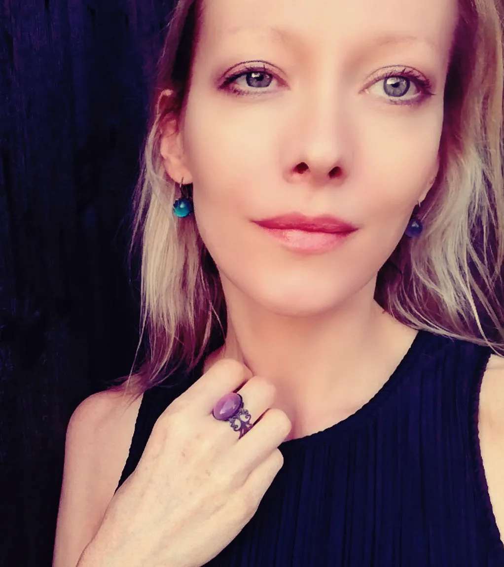 Bronzed Brass Mood Ring