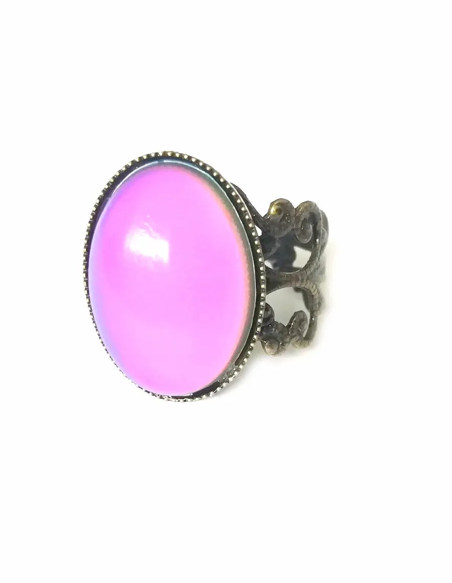 Bronzed Brass Mood Ring