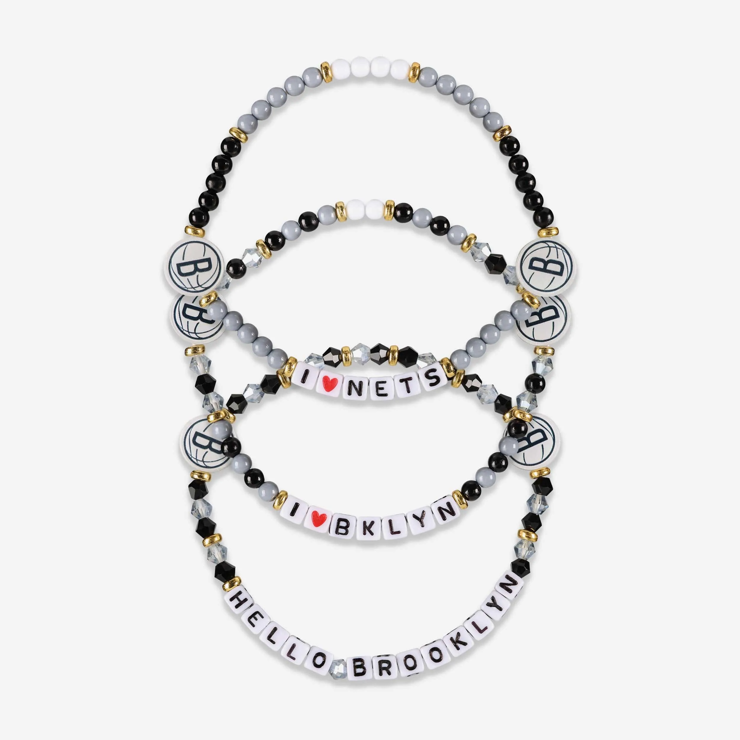 Brooklyn Nets 3 Pack Friendship Bracelet