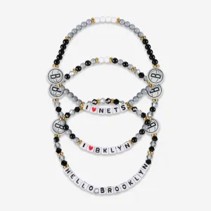 Brooklyn Nets 3 Pack Friendship Bracelet