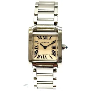 Cartier Tank Française 20x25mm Quartz Watch