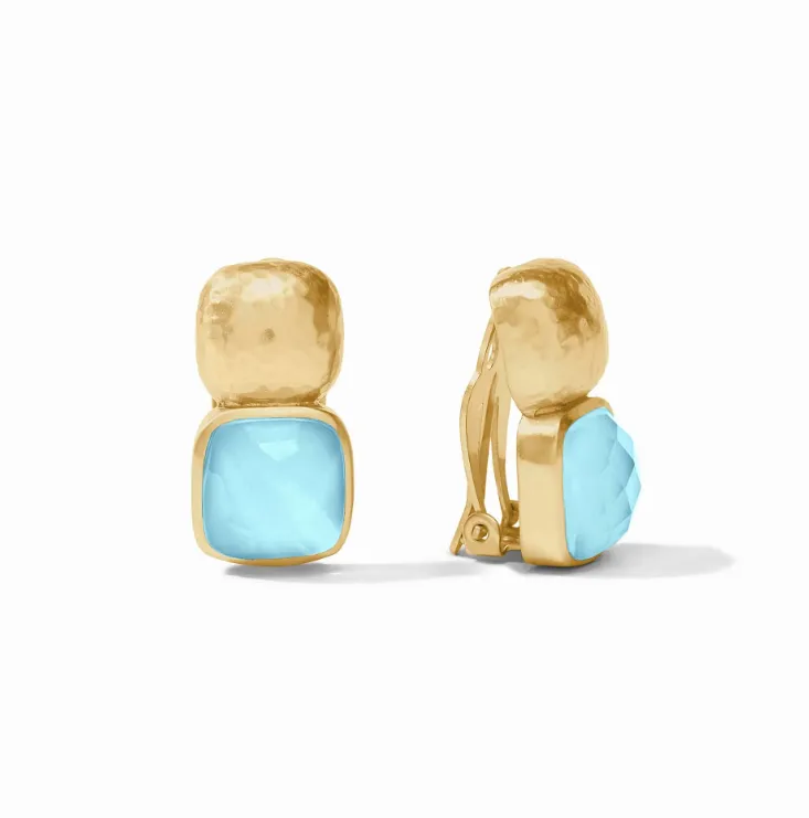 Catalina Clip Earrings
