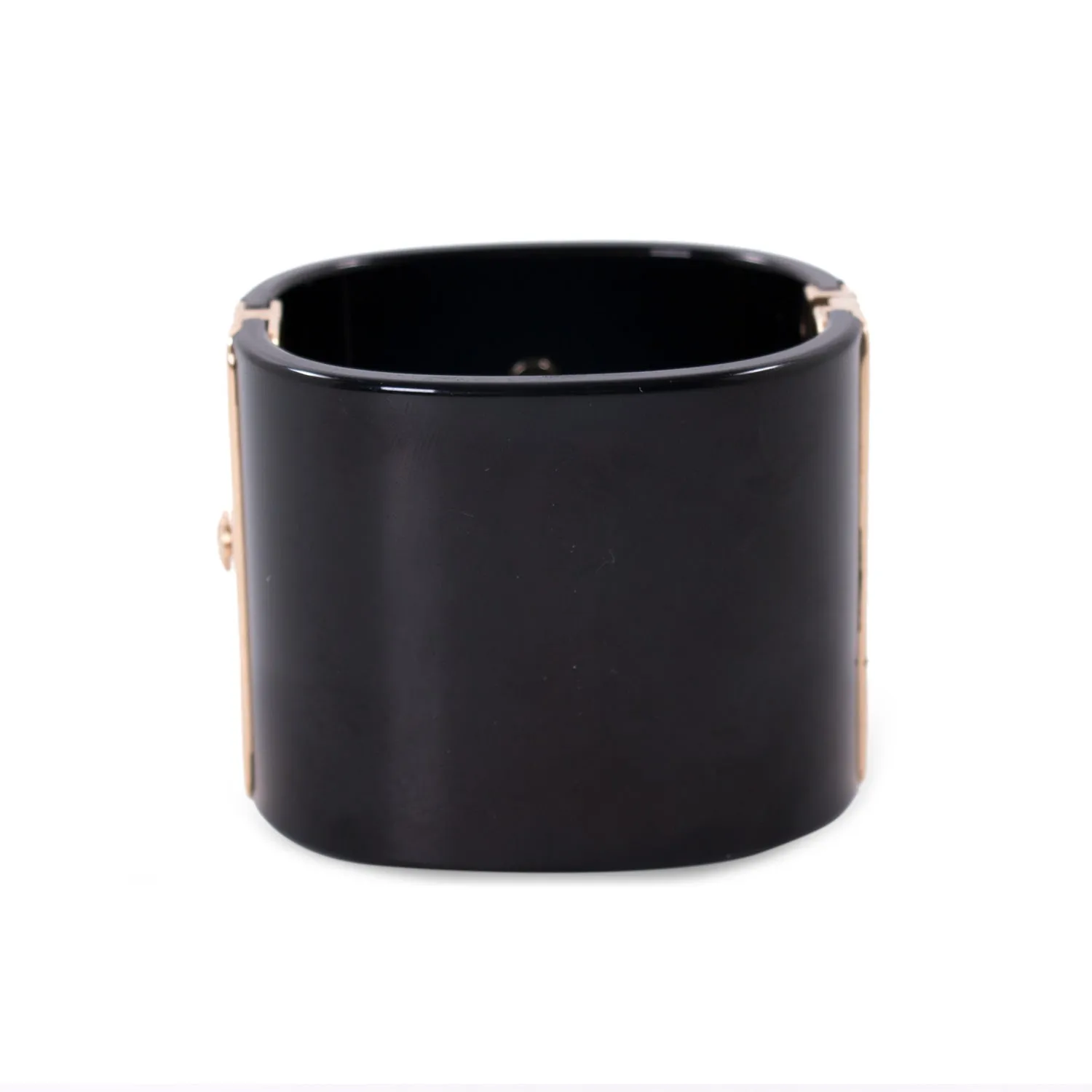 Chanel Pearl and Resin Cuff