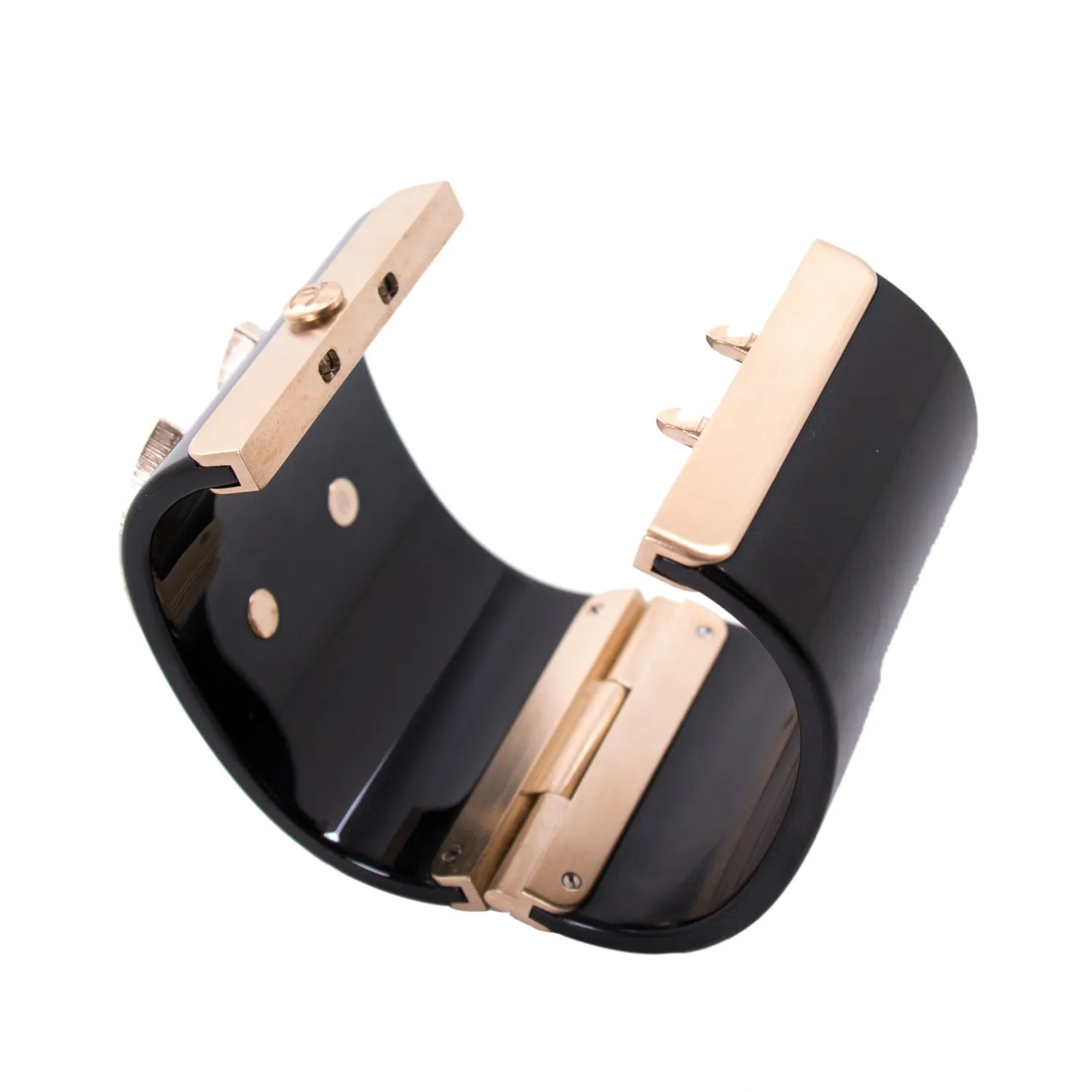 Chanel Pearl and Resin Cuff