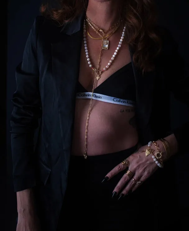 CHESHIRE GOLD FILLED CHAIN NECKLACE