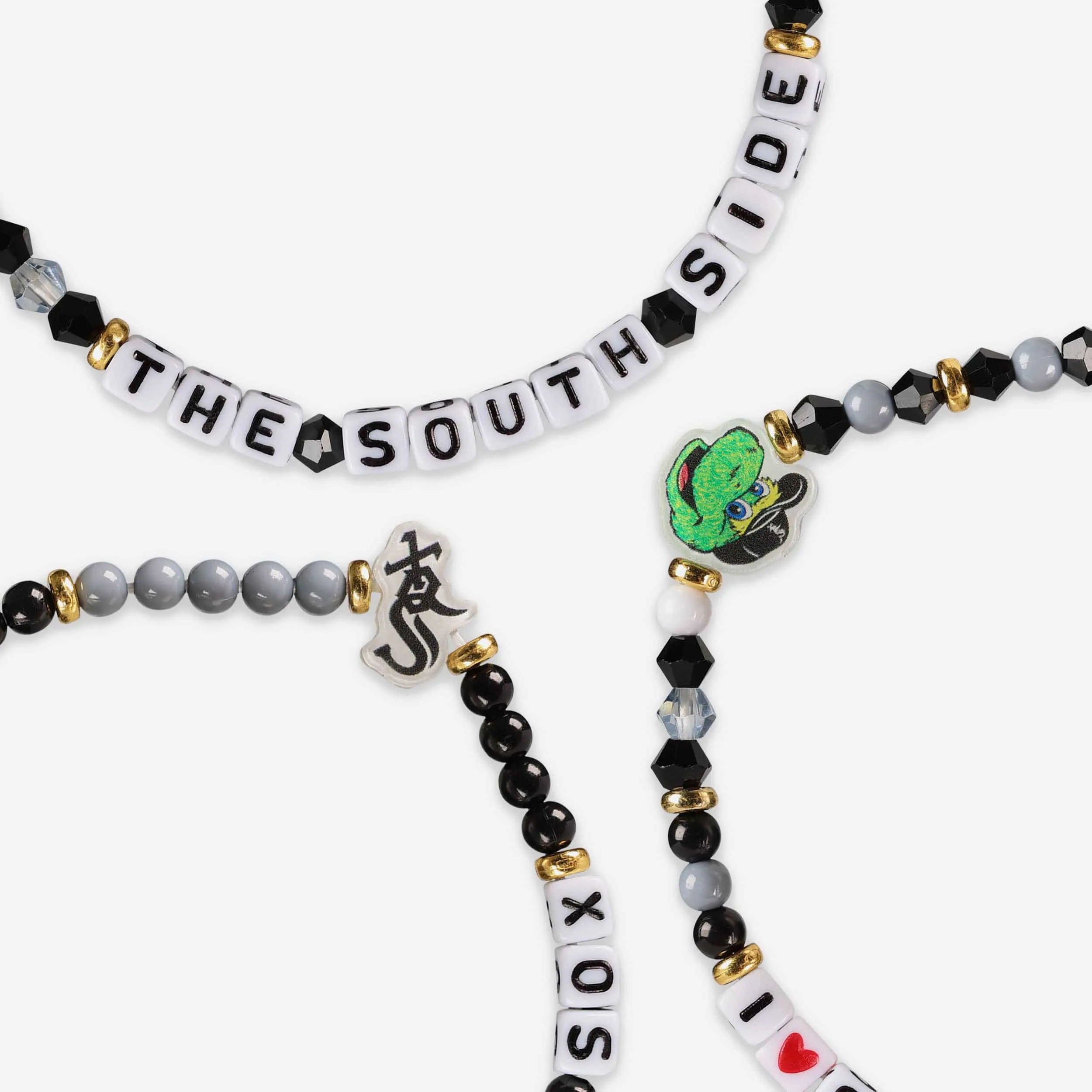 Chicago White Sox 3 Pack Friendship Bracelet