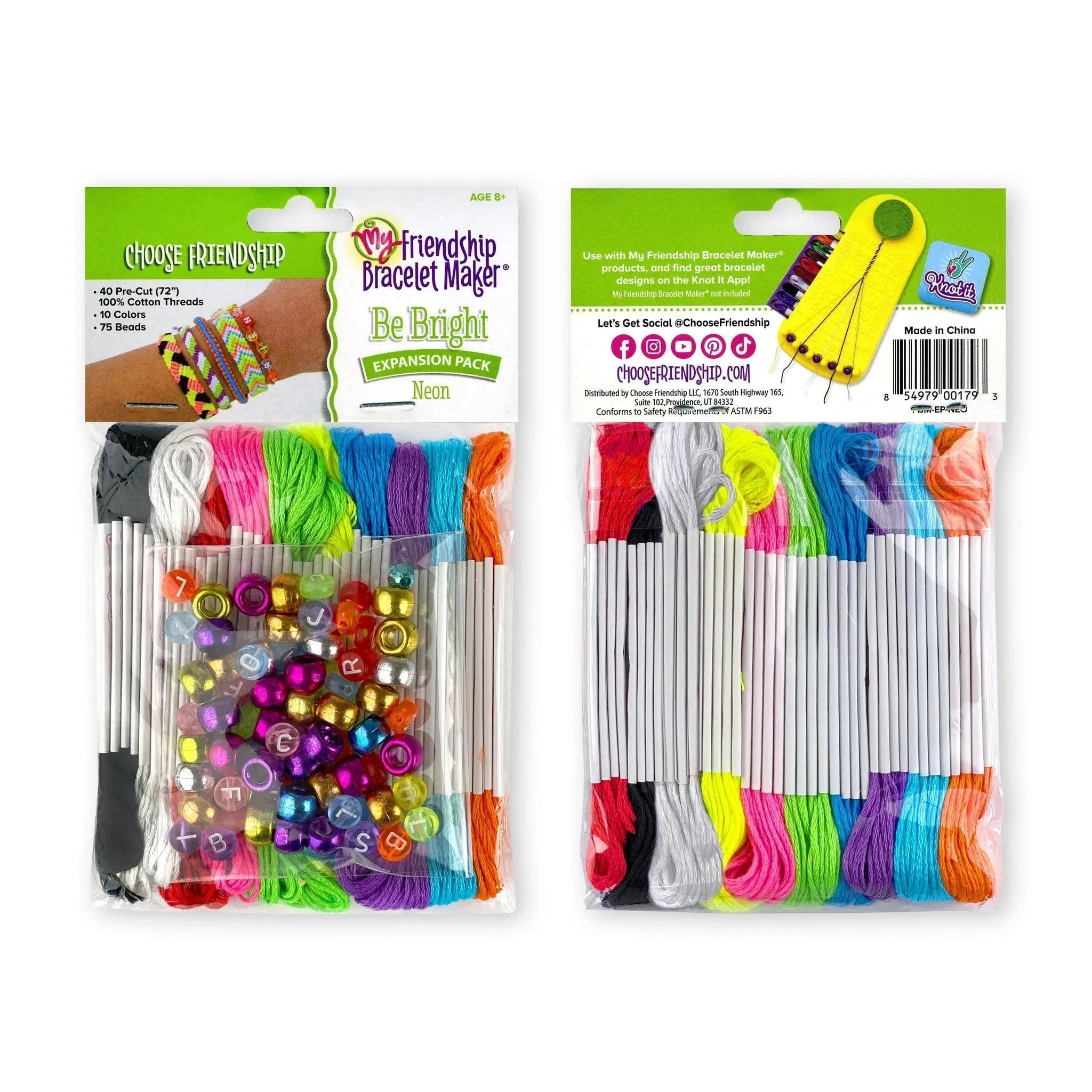 Choose Friendship My Friendship Bracelet Maker Expansion Pack - Be Bright