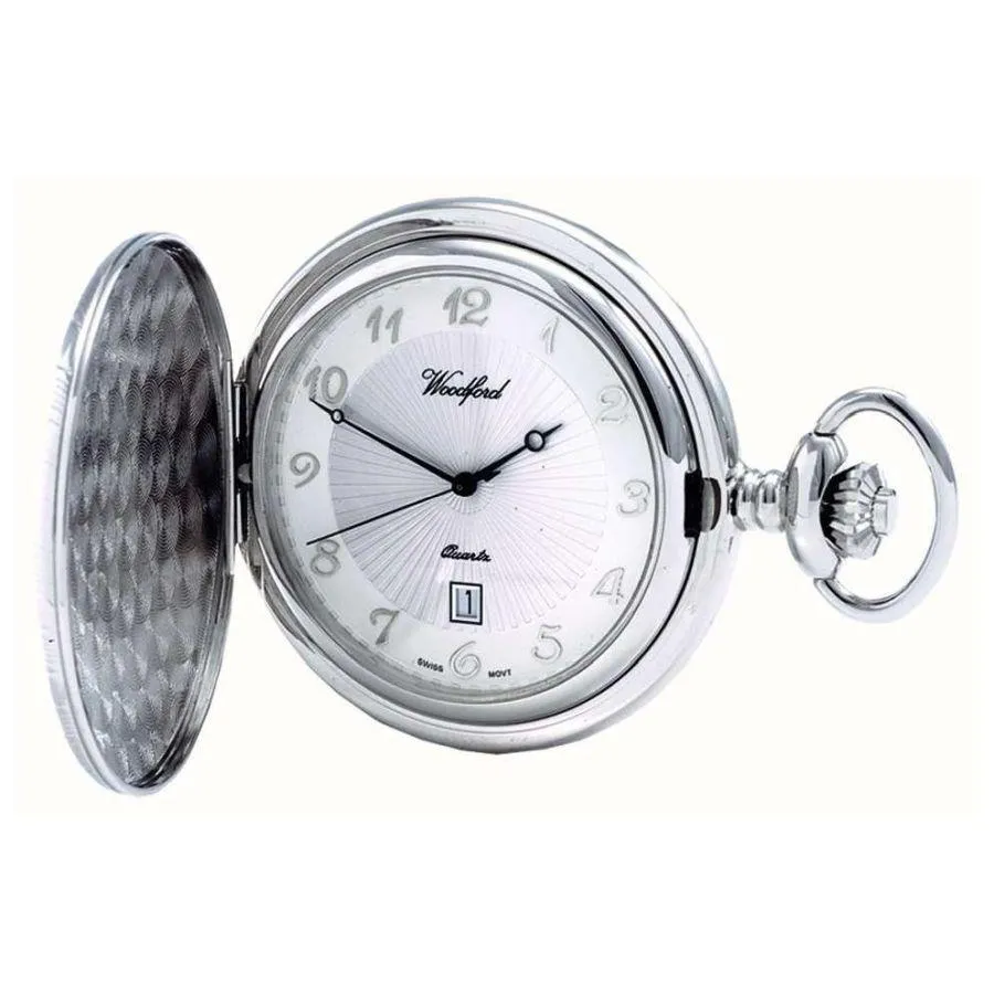 Chrome Quartz Pocket Watch
