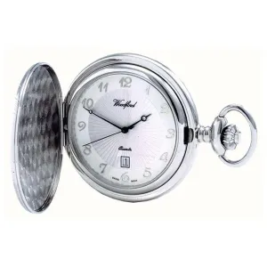 Chrome Quartz Pocket Watch