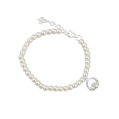 Claddagh Bracelet Childs Sterling Silver S5720