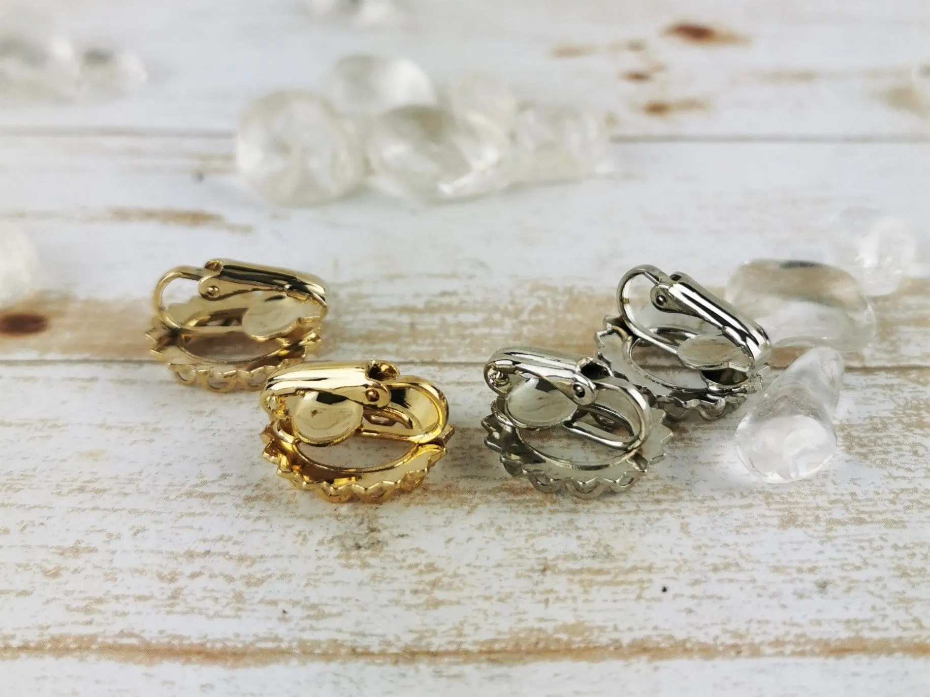 Clip On Earring Settings