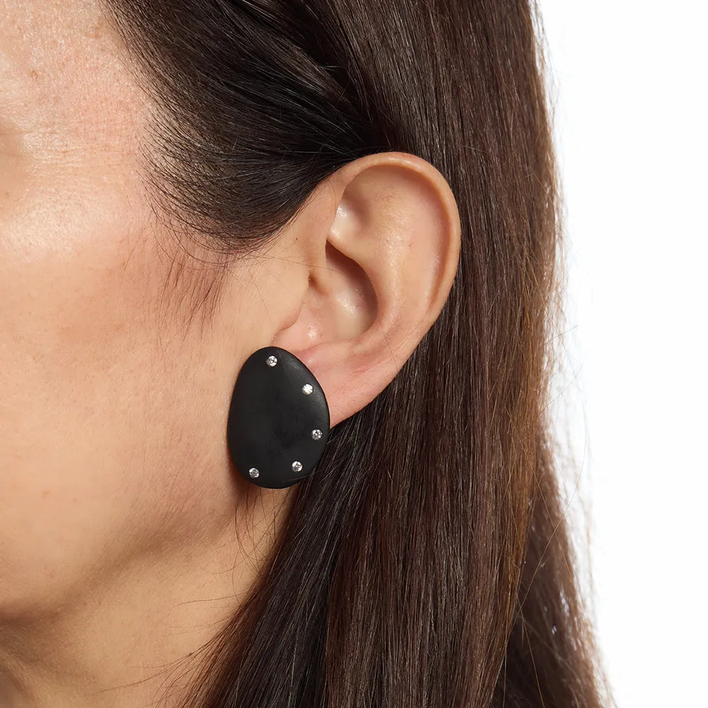 Clip-on Earrings - Raven