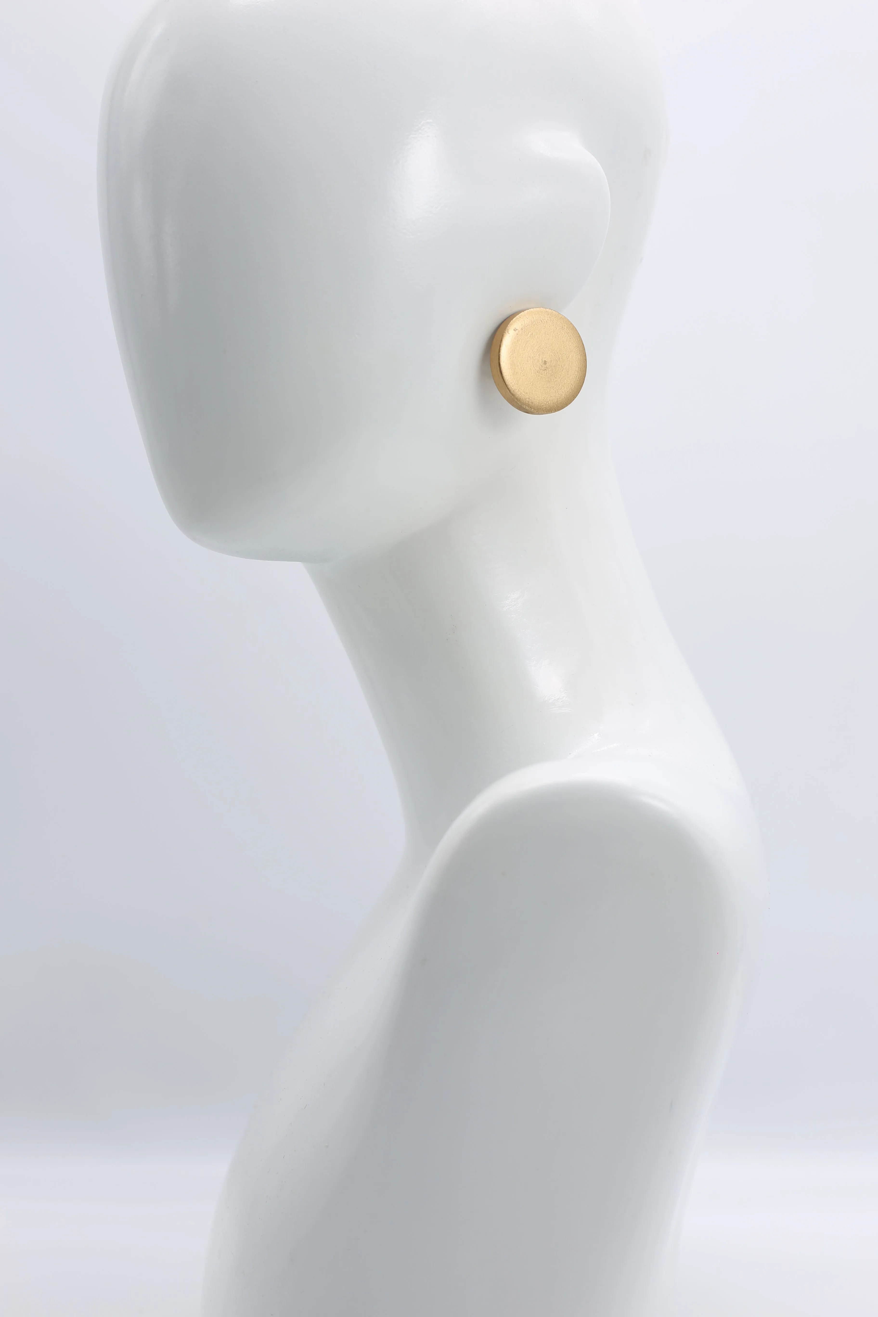Clip-on Round Earrings - Large